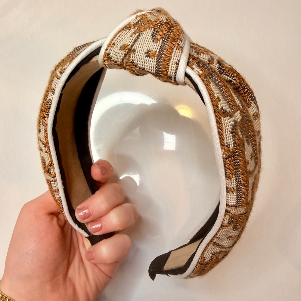 Repurposed Christian Dior Knot Headband
